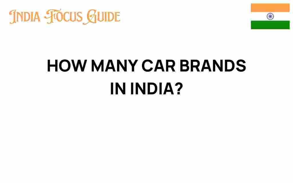 how-many-car-brands-in-india