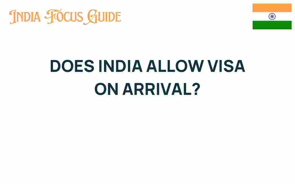 does-india-allow-visa-on-arrival