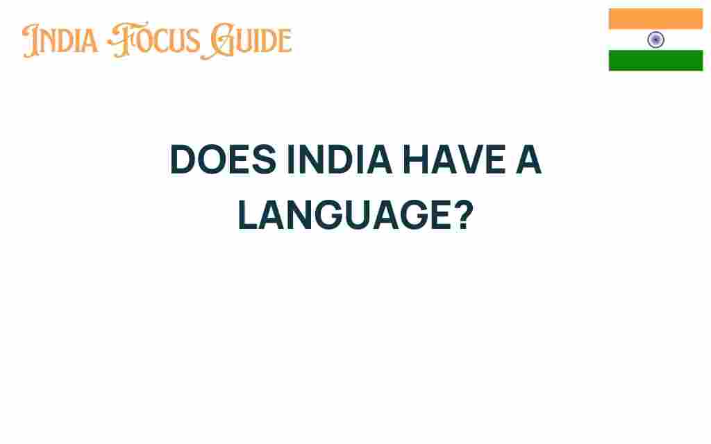 does-india-have-a-language