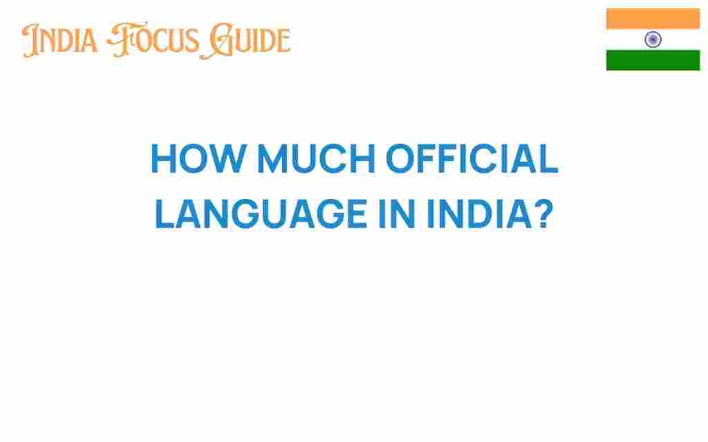 how-many-official-languages-in-india