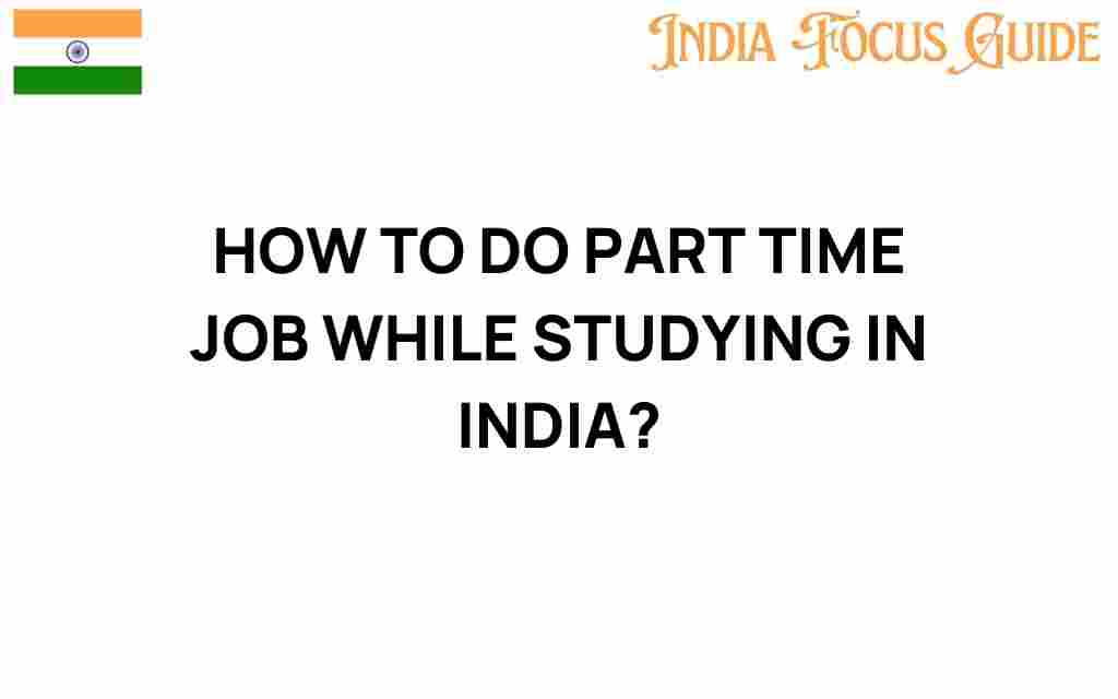 part-time-job-while-studying-india