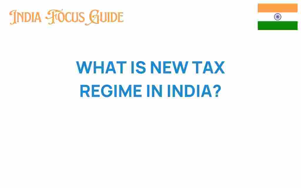 new-tax-regime-india