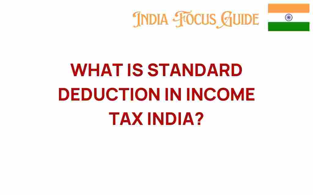 standard-deduction-income-tax-india