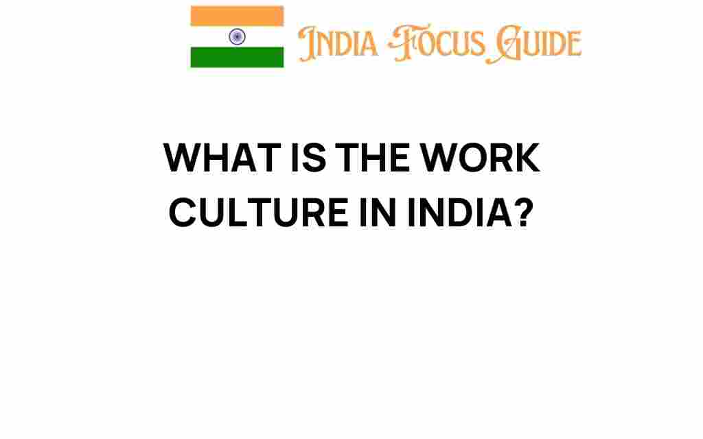 work-culture-in-india