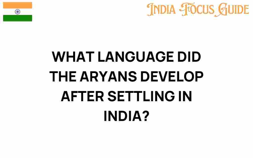 the-language-of-the-aryans-in-india