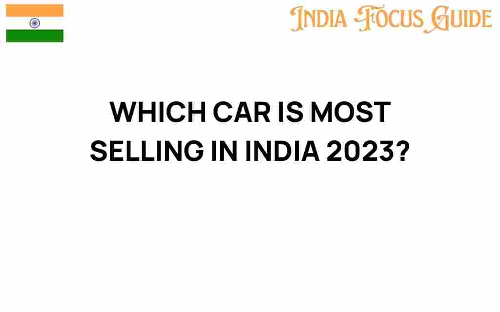 best-selling-car-india-2023