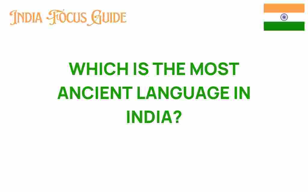 most-ancient-language-india