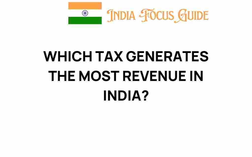 which-tax-generates-most-revenue-india
